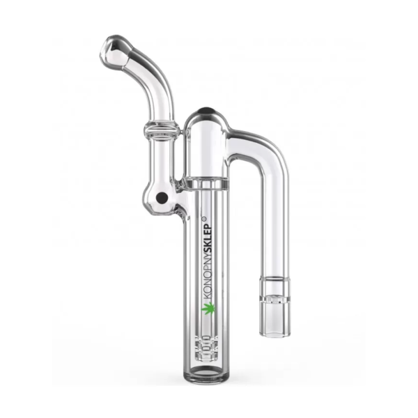 Zakrzywiony szklany wodny bubbler XL do waporyzator Fenix MiNI