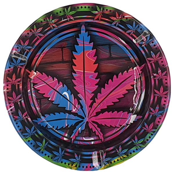 metalowa_popielniczka_colourful_leaf