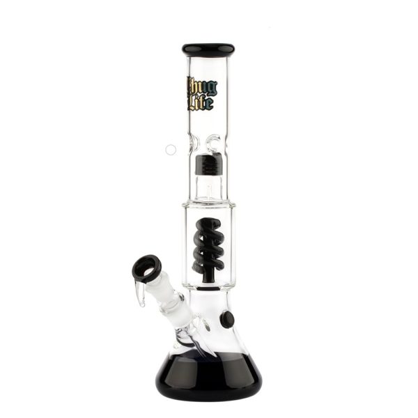 Bongo szklane lodowe Thug Life OG Series V2 Black 35cm