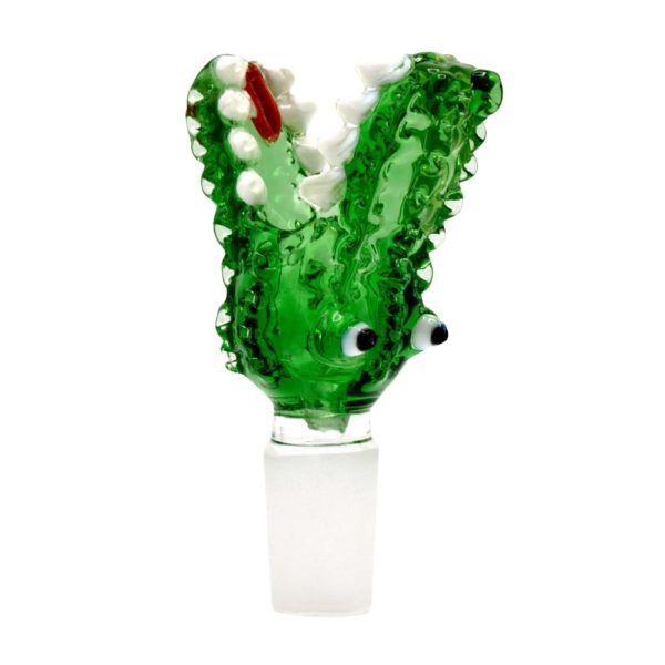 Cybuch do bonga Grace Glass Crocodile Green