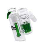 Szklana nasadka Precooler Grace Glass Double Percolators Green SG