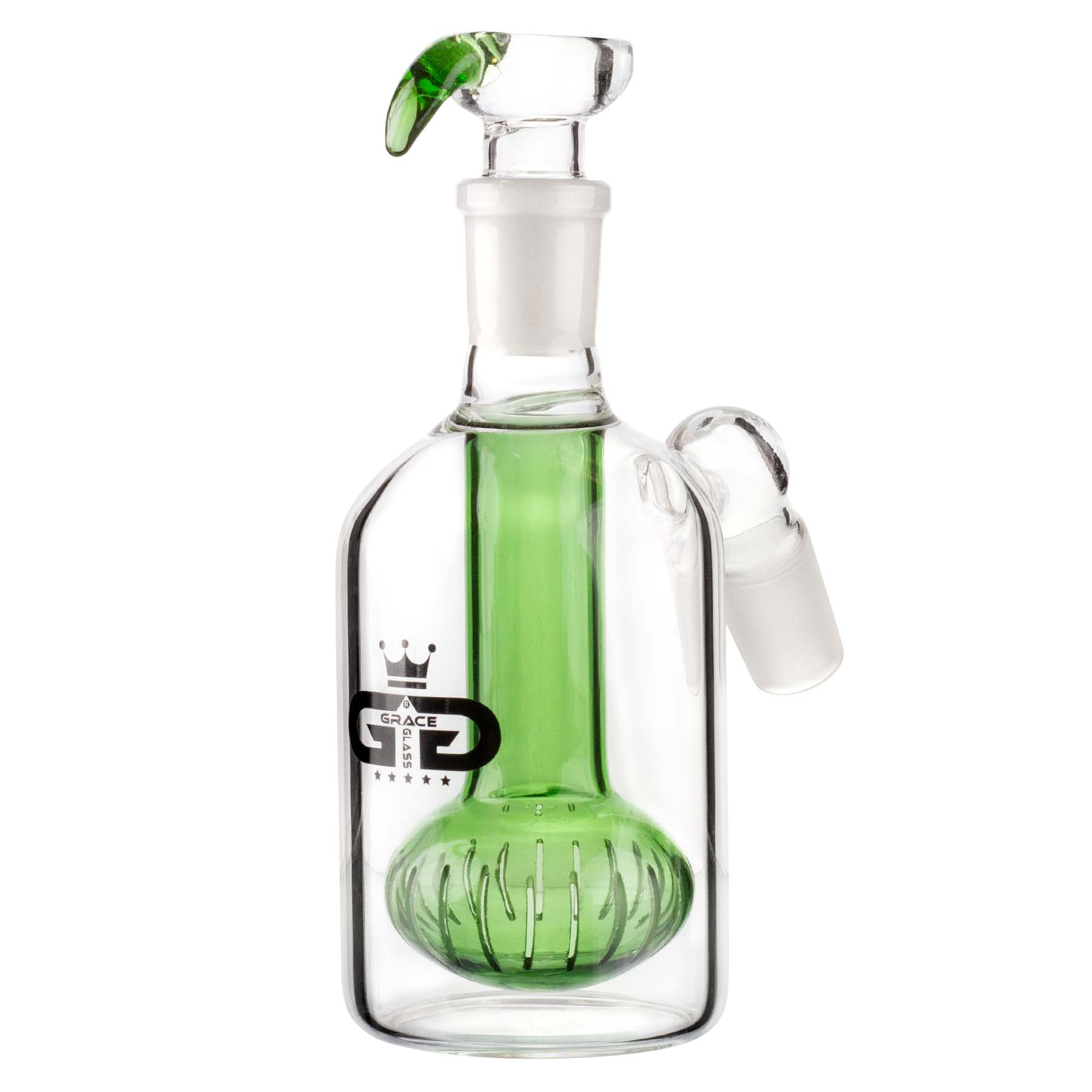 Szklana nasadka Precooler Grace Glass OG Series Showerhead Green