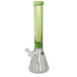 Bongo szklane lodowe Blaze Glass Sandblast Green 41cm