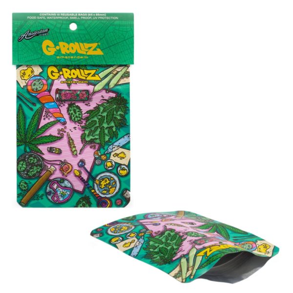 Worek bezzapachowy G-Rollz Amsterdam Picnic 65x85mm