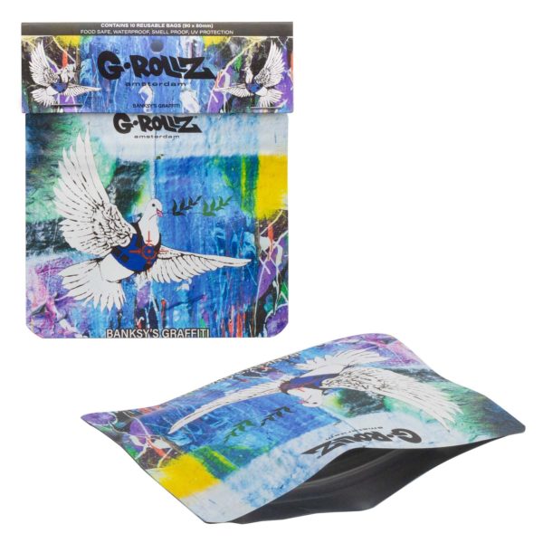 Worek bezzapachowy G-Rollz Bulletproof Dove 90x80mm