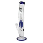 Bongo szklane lodowe Black Leaf 4-Arm Perkolator Blue 33cm