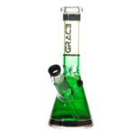 Bongo szklane lodowe Grace Glass Beaker Bong Baby Green 25cm