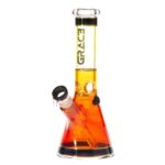 Bongo szklane lodowe Grace Glass Beaker Bong Baby Red 25cm