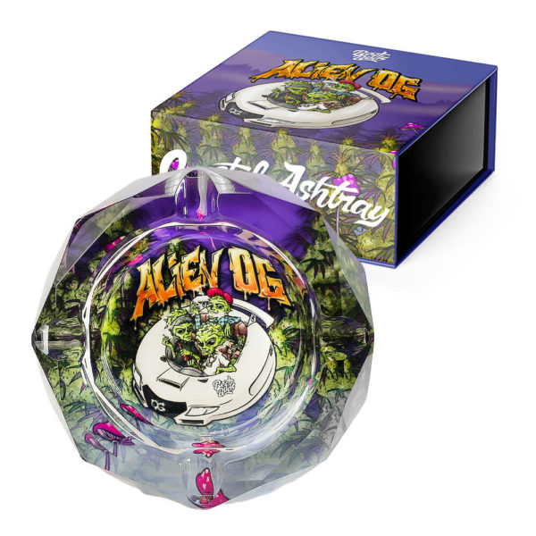 Kryształowa popielniczka Best Buds Alien OG