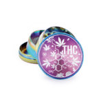 Młynek do ziół THC Molecule FIRE-FLOW 50mm Icy Colors