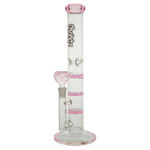 Bongo szklane lodowe Chongz Kansas 30cm Blue