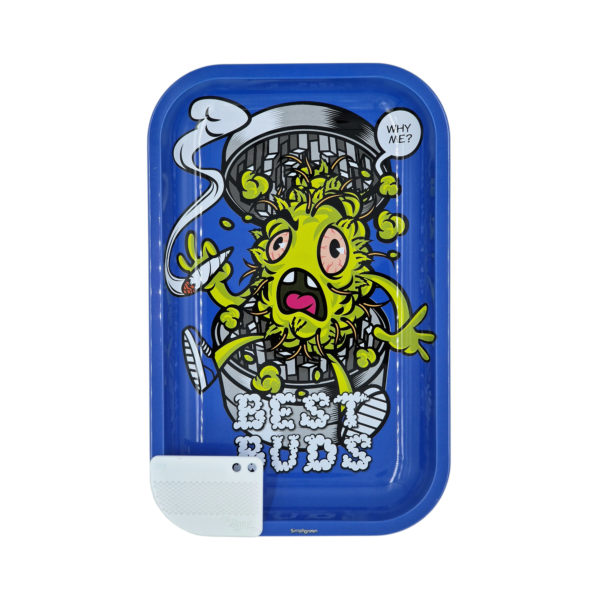 Metalowa tacka do ziół Best Buds Grind Me Medium