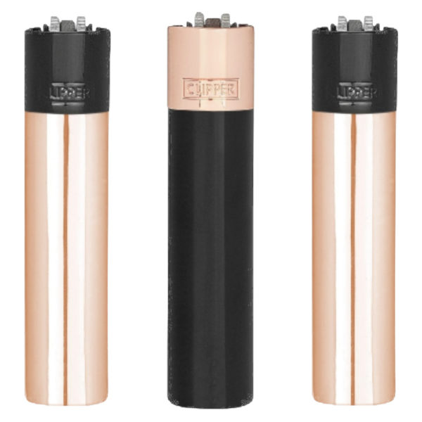 Zapalniczka metalowa Clipper Black Rose