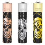 Zapalniczka metalowa Clipper Deadly Chains