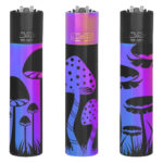 Zapalniczka metalowa Clipper Icy Mushrooms