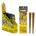 Owijki konopne G-Rollz Hemp Cones Honey Buzz