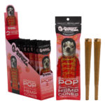 Owijki konopne G-Rollz Hemp Cones Strawberry Pop
