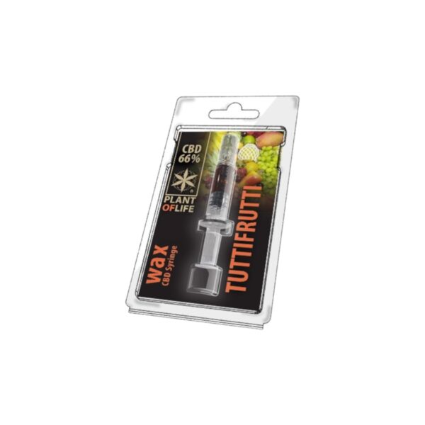 Wosk wax Tuttifrutti 66% CBD Plant Of Life