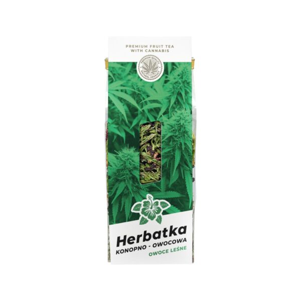 Herbata konopna Sativa Poland Owoce Leśne 45g