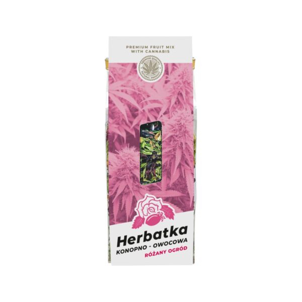 Herbata konopna Sativa Poland Różany Ogród 45g