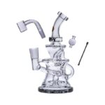 Bongo Goody Glass Miss Swiss Mini Dab Rig Clear 4-cz