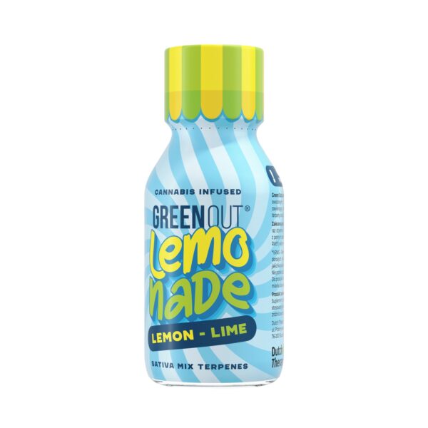 Shot konopny Green Out Lemonade Lemon Lime 100ml