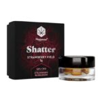 Ekstrakt Shatter Happease Strawberry Field 58% CBD 1g