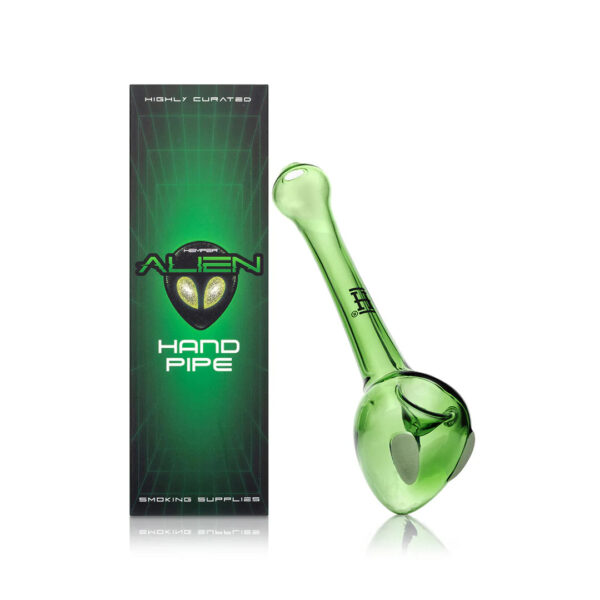 Szklana lufka HEMPER Alien Handpipe
