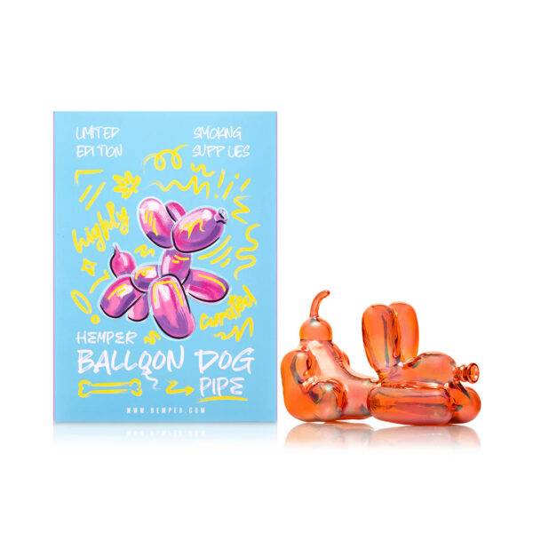 Szklana lufka HEMPER Balloon Dog Handpipe