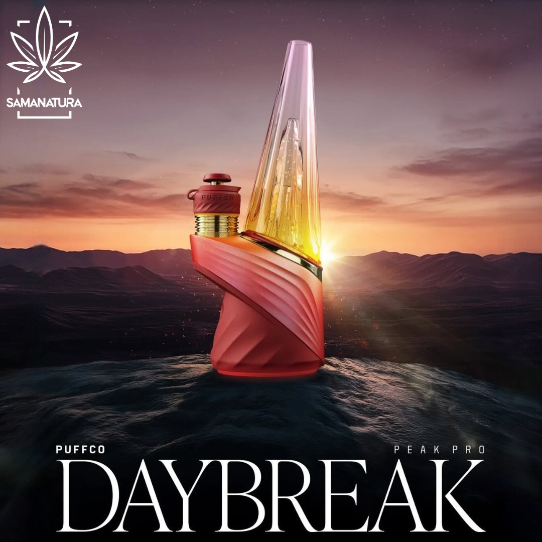 Złota komora, szkło Sunburst i pełna moc – tak wygląda Puffco Peak Pro 3DXL Daybreak