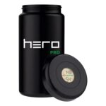 Szklany pojemnik bezzapachowy z higrometrem HERO PRO 1000ml