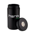 Szklany pojemnik bezzapachowy z higrometrem HERO PRO 1000ml