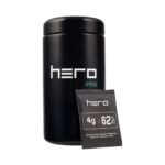 Szklany pojemnik bezzapachowy z higrometrem HERO PRO 1000ml