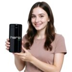 Szklany pojemnik bezzapachowy z higrometrem HERO PRO 1000ml