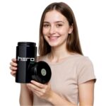 Szklany pojemnik bezzapachowy z higrometrem HERO PRO 1000ml
