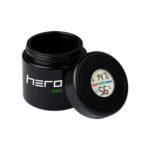 Szklany pojemnik bezzapachowy z higrometrem HERO PRO 100ml