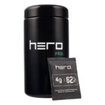 Szklany pojemnik bezzapachowy z higrometrem HERO PRO 2000ml