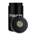 Szklany pojemnik bezzapachowy z higrometrem HERO PRO 2000ml