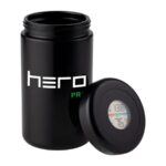 Szklany pojemnik bezzapachowy z higrometrem HERO PRO 2000ml