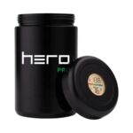 Szklany pojemnik bezzapachowy z higrometrem HERO PRO 400ml