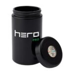 Szklany pojemnik bezzapachowy z higrometrem HERO PRO 500ml
