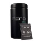 Szklany pojemnik bezzapachowy z higrometrem HERO PRO 500ml
