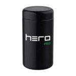 Szklany pojemnik bezzapachowy z higrometrem HERO PRO 500ml