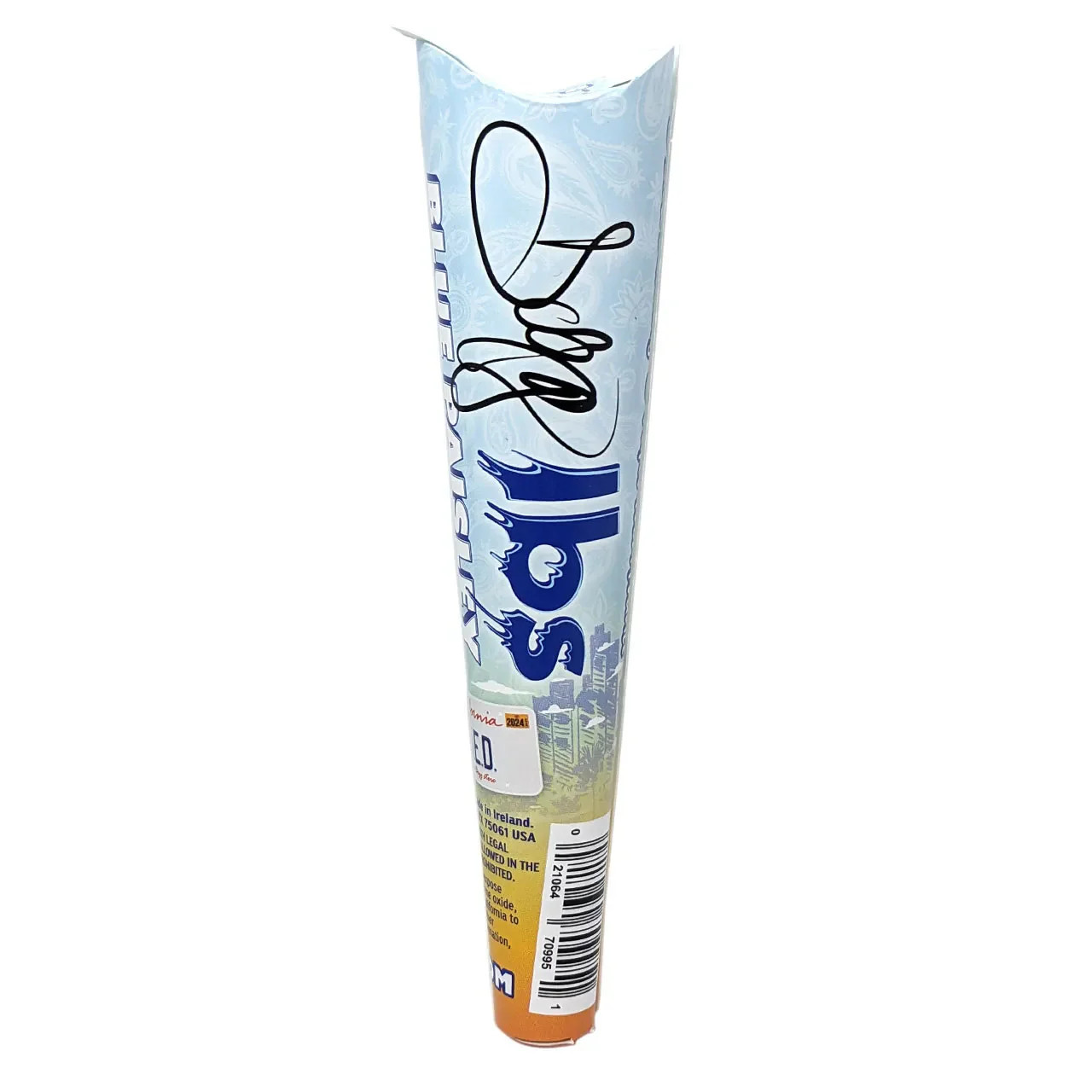 Bibułki Dogg lbs Blue Paisley Cones King Size 3szt.