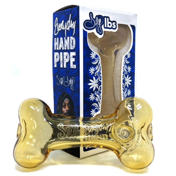 Szklana lufka Dogg lbs Dogg Bone Gold 10cm