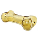 Szklana lufka Dogg lbs Dogg Bone Gold 10cm