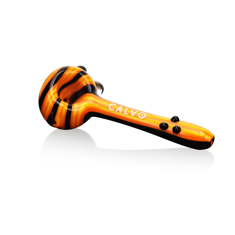 Lufka artystyczna Calvo Unique Spoon Pipe Orange 11,8cm