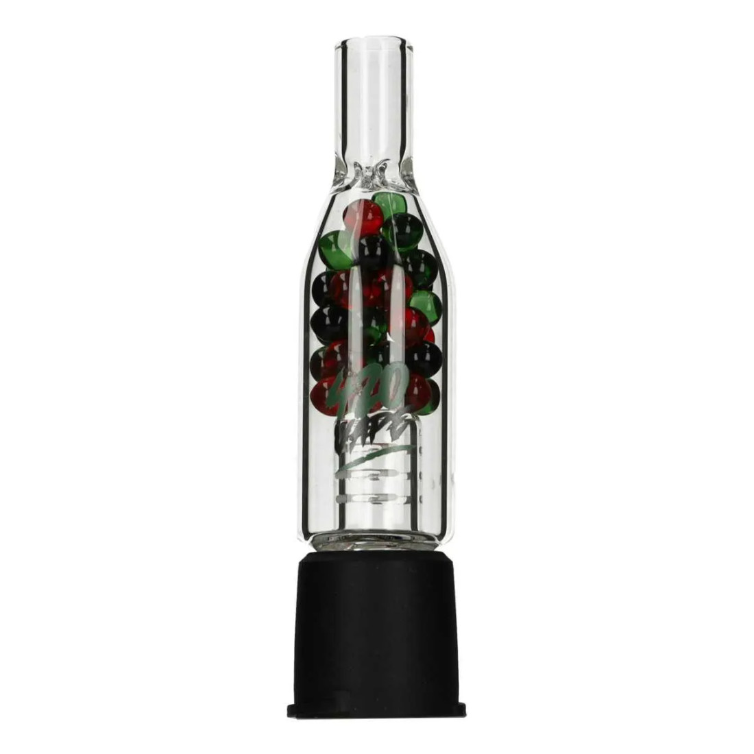 Szklany ustnik JET z kulkami Veazy 420VAPE