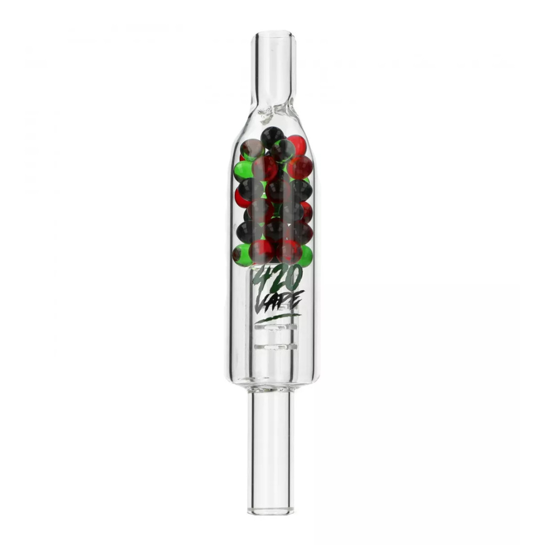 Szklany ustnik JET z kulkami Fenix Titanium Pro+ 420VAPE